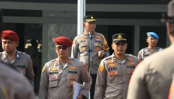 May Day 2025, Kapolres Bogor Gelar Apel Cek Kesiapan Personel