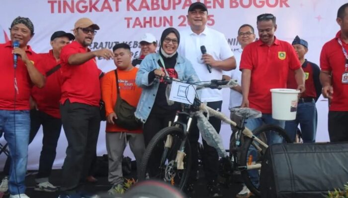 Peringatan May Day 2025, Rudy Susmanto Ajak Buruh Sama-sama Bangun Kabupaten Bogor