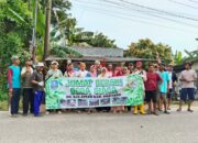 Masyarakat Desa Kelapian Gelar Gotong Royong yang Diinisiasi Oleh Desa Siaga
