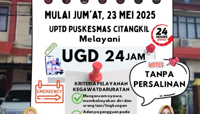 Transformasi Layanan Kesehatan: UGD 24 Jam di Citangkil Jadi Langkah Awal Cilegon Juare