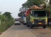 Puluhan Truk Pengangkut Tanah Merah di Lebak Dikeluhkan, DPRD Desak Pemerintah Bertindak