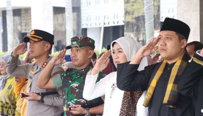 Kapolres Cilegon Hadiri Upacara Peringatan Hardiknas 2025 Tingkat Kota Cilegon