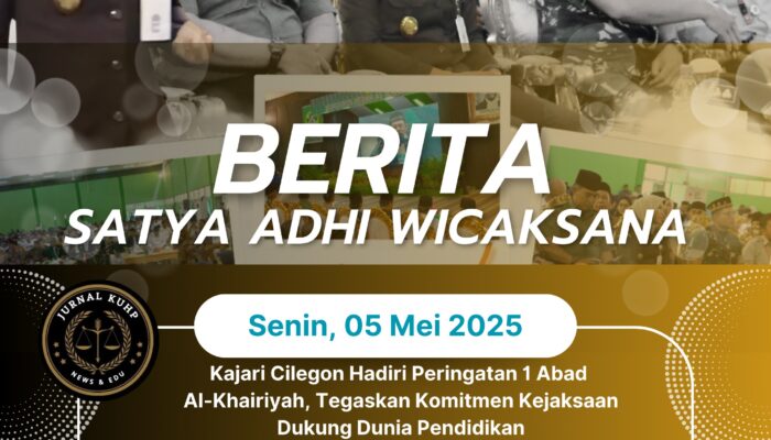 Kajari Cilegon Hadiri Peringatan 1 Abad Al-Khairiyah, Tegaskan Komitmen Kejaksaan Dukung Dunia Pendidikan