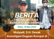 Mulyadi, S.H. Desak Investigasi Dugaan Korupsi di Dinas Pendidikan Banten