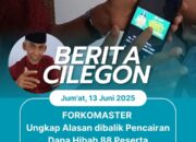 FORKOMASTER Ungkap Alasan dibalik Pencairan Dana Hibah 88 Peserta Pembinaan SDM Pemkot Cilegon