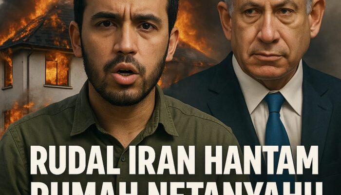 Rudal Iran Hantam Rumah Netanyahu, Israel Terbirit-birit Ketakutan