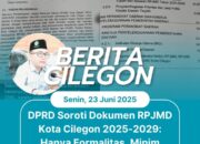 DPRD Soroti Dokumen RPJMD Kota Cilegon 2025-2029: Hanya Formalitas, Minim Substansi untuk Rakyat