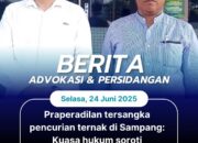 Praperadilan tersangka pencurian ternak di Sampang: Kuasa hukum soroti kejanggalan penyidikan