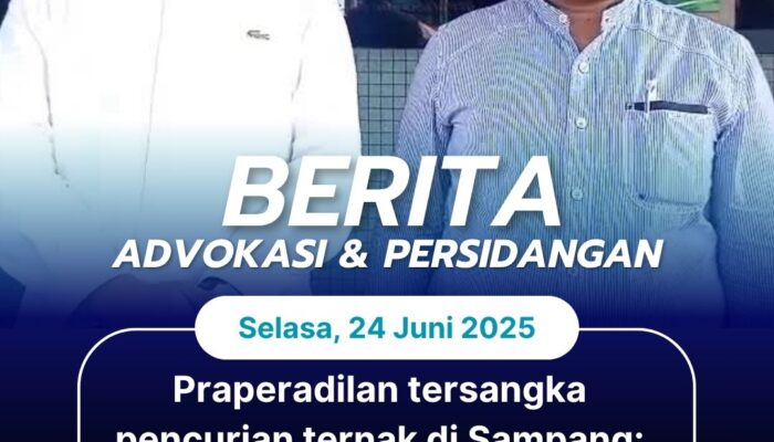 Praperadilan tersangka pencurian ternak di Sampang: Kuasa hukum soroti kejanggalan penyidikan