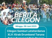 Cilegon Sambut Latsitardanus XLV: Kirab Drumband Taruna Bakar Semangat Bela Negara