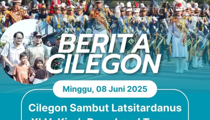 Cilegon Sambut Latsitardanus XLV: Kirab Drumband Taruna Bakar Semangat Bela Negara