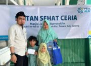 Sunatan Massal Meriahkan Sabtu Pagi di Masjid Jami Baiturrosyidin