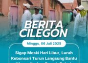 Sigap Meski Hari Libur, Lurah Kebonsari Turun Langsung Bantu Warga Korban Rumah Roboh