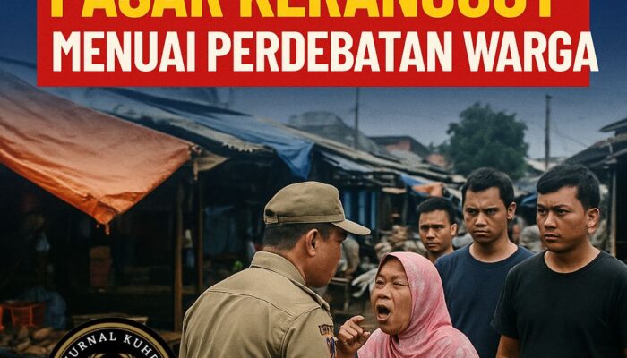 Penertiban Pedagang Pasar Keranggot Menuai Perdebatan Warga, Diduga Kebijakan Relokasi Picu Konflik antar anggota Grup WhatsApp