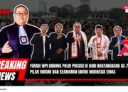 FERADI WPI Dukung Polri Presisi di Hari Bhayangkara ke-79: Pilar Hukum dan Keamanan untuk Indonesia Emas