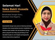 Di Hari Saka Bakti Husada,Drg. Rully Kusumawardhany Gelorakan Semangat “Bersahabat dengan Buku, Sehatkan Jiwa Ragamu”