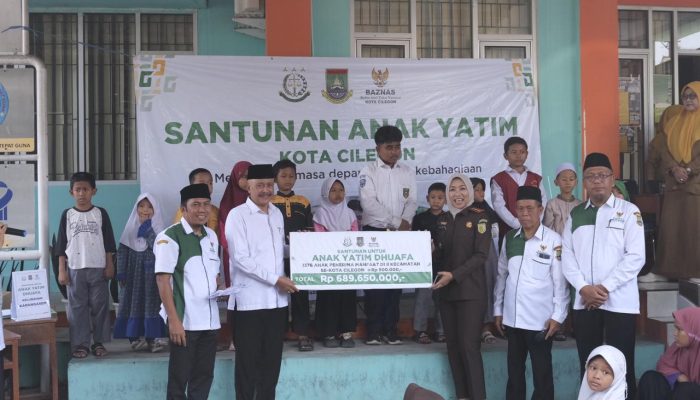 Rp96 Juta Disalurkan! BAZNAS Cilegon Gandeng Kejari Beri Santunan di Enam Kelurahan