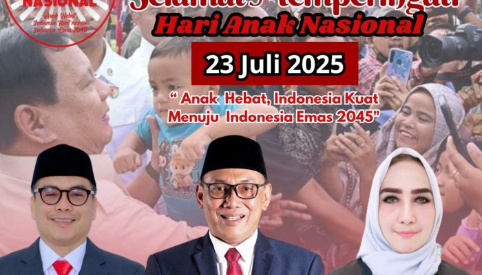 DPC Gerindra Kota Cilegon Peringati Hari Anak Nasional: Anak Hebat, Indonesia Kuat Menuju Indonesia Emas 2045