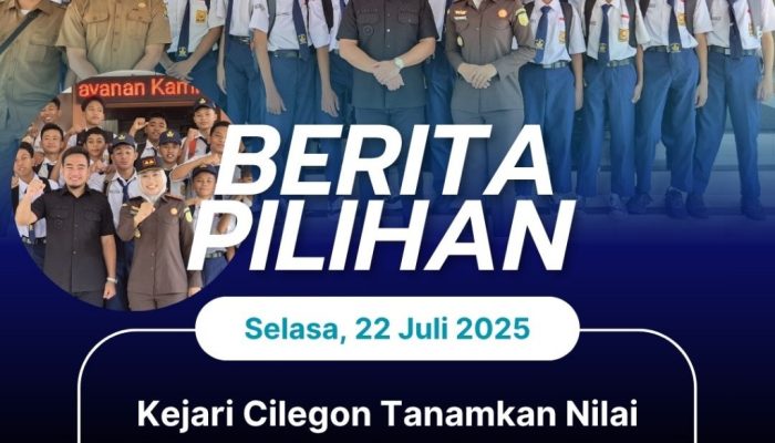 Kejari Cilegon Tanamkan Nilai Hukum dan Karakter Lewat Wisata Literasi di SMPN 02 Cilegon