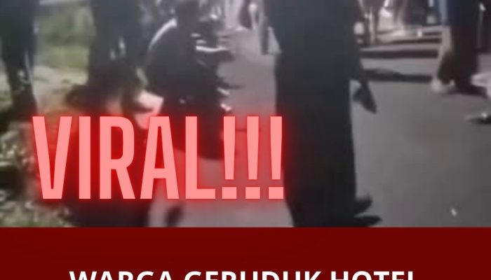 Warga Geruduk Hotel Horison Forbis, Bau Busuk Limbah Hitam Pekat Cemari Sungai Cijalumpang