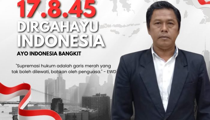 Supremasi Hukum dan Kebangkitan Indonesia di Usia 80 Tahun Kemerdekaan