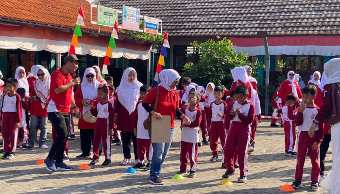 SDN 9 Cilegon Meriahkan HUT RI ke-80 dengan Semangat Kebersamaan