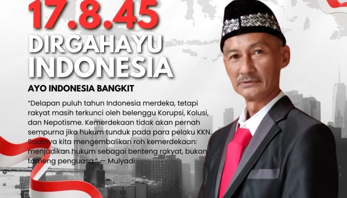 80 Tahun Merdeka, Hukum Masih Jadi Budak Penguasa!