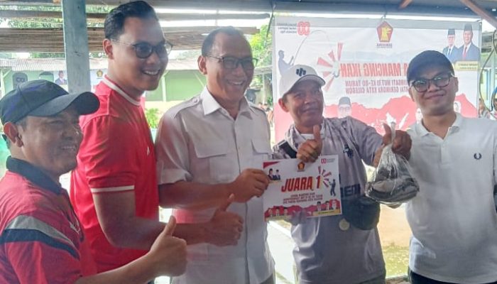 HUT RI Ke-80, DPC Gerindra Cilegon Gelar Lomba Mini Soccer dan Memancing