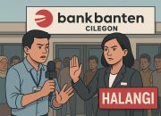 Bank Banten Cabang Cilegon Diduga Halangi Wartawan JURNALKUHP.COM Liput Penyaluran Bansos