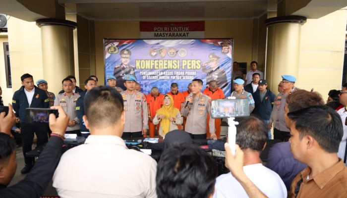 Polres Serang Tetapkan 5 Tersangka Kasus Pengeroyokan Wartawan dan Humas KLH