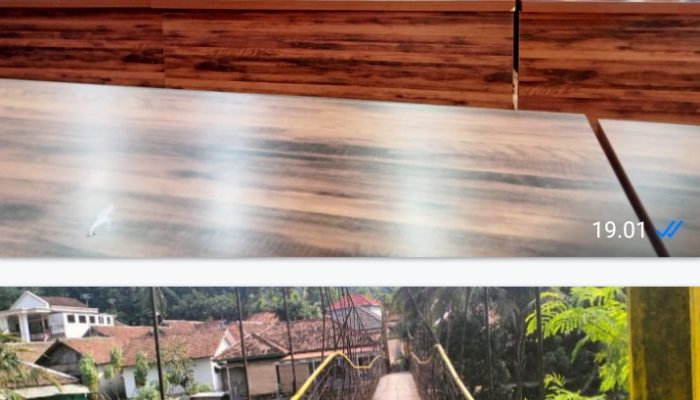 DPD Ormas Badak Banten Menyoroti Kualitas Pekerjaan Proyek Rehabilitasi, Jembatan Gantung