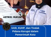 UUD, KUHP, dan Tindak Pidana Korupsi dalam Pemerintah Kota