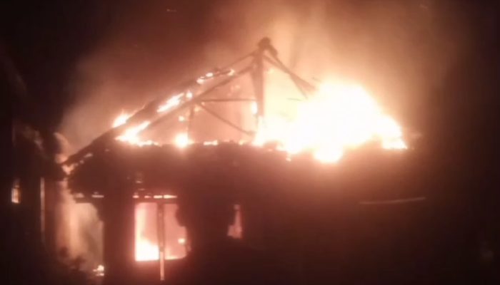 Kebakaran Hanguskan Rumah Warga di Cibahbul, Rangkasbitung