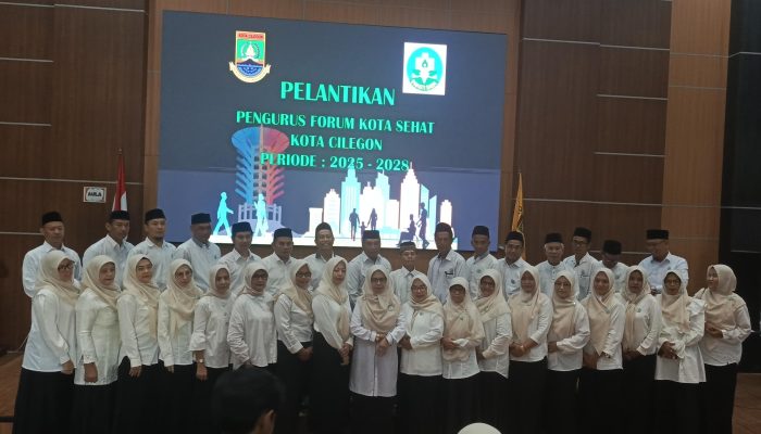 Forum Kota Sehat Cilegon Resmi Dilantik, Usung Visi Kota Sehat dan Berdaya Saing