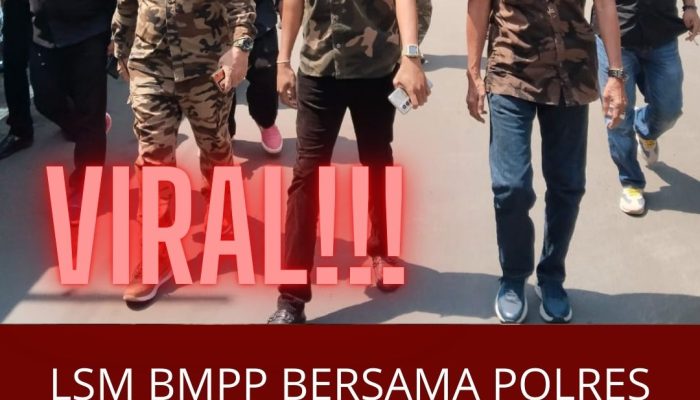 LSM BMPP Bersama Polres Cilegon Tegas Lawan Tindakan Anarkis demi Stabilitas Daerah