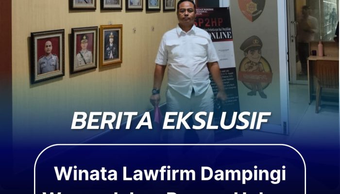 Winata Lawfirm Dampingi Warga dalam Proses Hukum di Polresta Tangerang