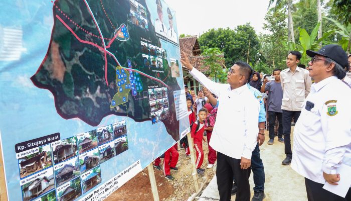 Tinjau Program Pembangunan Permukiman di Lebak, Gubernur Andra Soni Ingin Infrastruktur Tingkatkan Kesejahteraan