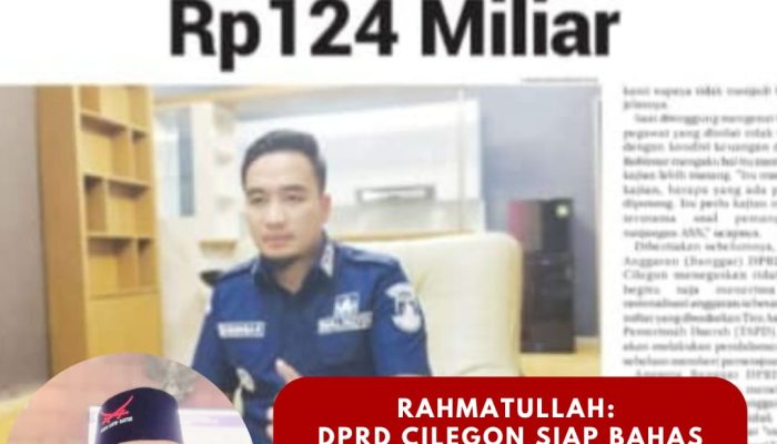 Rahmatullah: DPRD Cilegon Siap Bahas Solusi Defisit, Jawab Tantangan Wali Kota