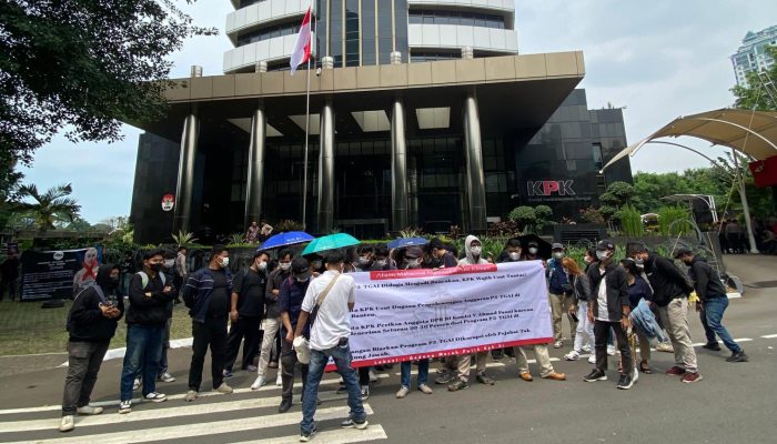 Demo di KPK, Mahasiswa Banten Desak Ahmad Fauzi Diperiksa Terkait Dugaan Korupsi P3-TGAI