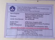 Program Kemendikbud Soal Revitalisasi SMPN 1 Binuang, Diduga Dindikbud Kabupaten Serang Campur Tangan Kaitan Pengadaan Baja Ringan