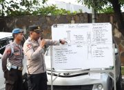 Polres Cilegon Gelar Apel Pengamanan Aksi Unjuk Rasa Terkait Mobil Dumtruk ODOL di Simpang PCI