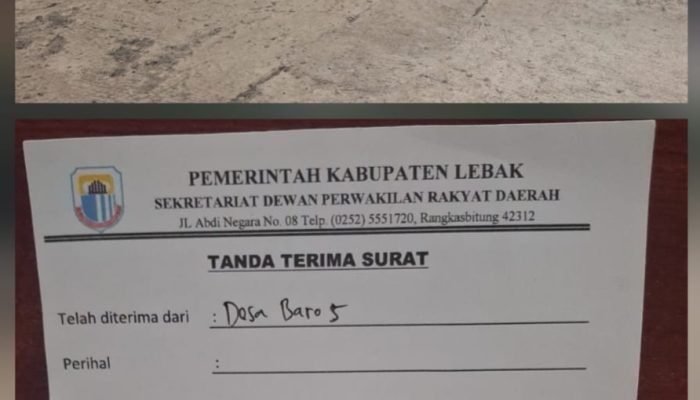 Warga Perum Griya Barokah Persada Adukan Devloper ke DPRD Lebak