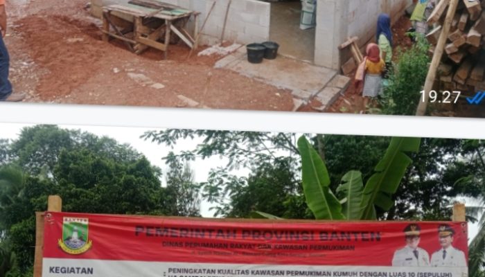 Pekerjaan Perbaikan RTLH Didesa Curugpanjang Diduga Menggunakan Material tidak Ber SNI dan Ber TKDN