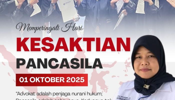 PERADI Serang: Advokat Adalah Penjaga Nurani Hukum, Pancasila Cahaya Keadilan Sosial