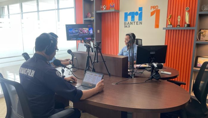Polda Banten Ajak Masyarakat Wujudkan Polri Presisi lewat Talkshow Commander Wish Kapolda Banten