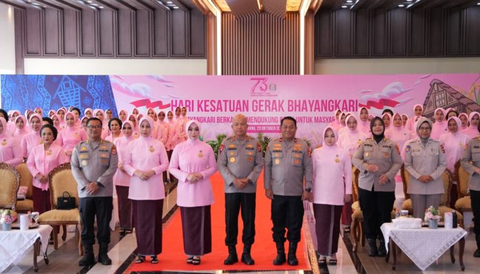 Polda Banten Peringati Hari Kesatuan Gerak Bhayangkari ke-73
