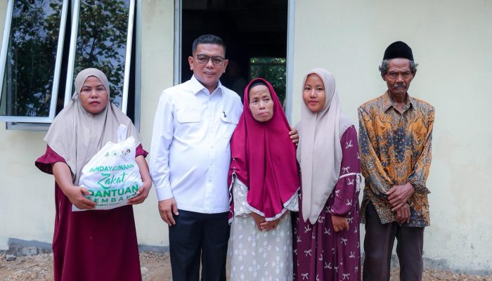 Gubernur Andra Soni Pastikan Rumah Lansia Roboh di Lebak Dibangun Ulang oleh Pemprov Banten