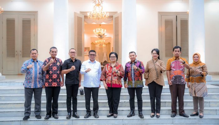 Gubernur Andra Soni Terima Kunjungan Kajati Banten, Bahas Penguatan Sinergi Antarinstansi