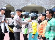 Ojol bersama Polda Banten Bersatu dalam Apel Kamtibmas untuk Ciptakan Keamanan Bersama