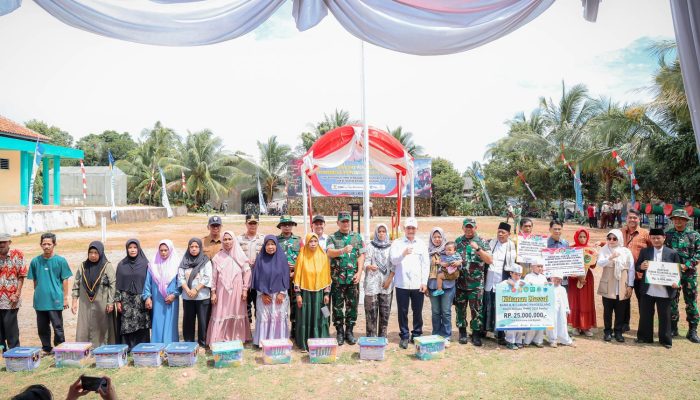 Wagub Dimyati Natakusumah: TMMD Percepat Pemerataan Pembangunan di Desa